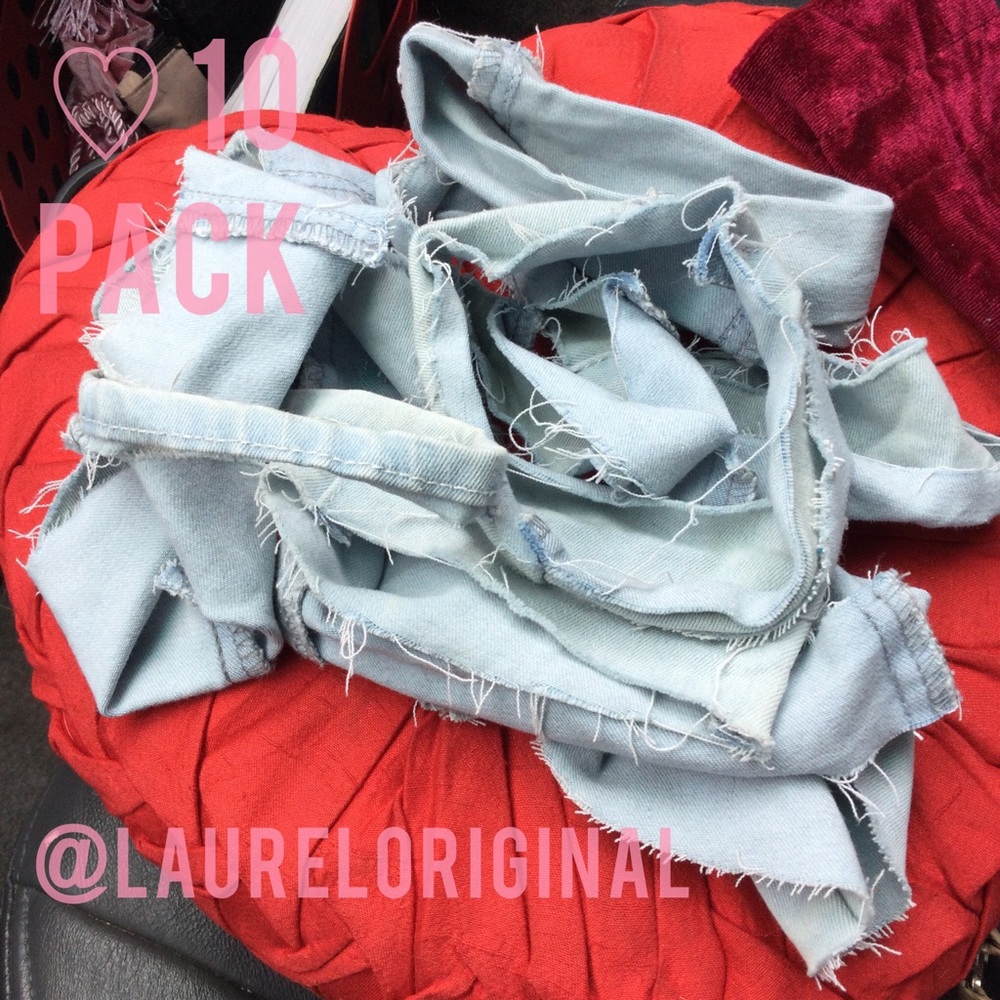 Limited Edition Denim Hair Ties 🤎